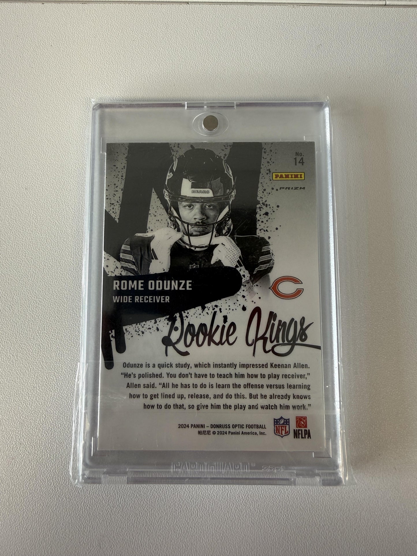 2024 Donruss Optic #14 Rome Odunze Rookie Kings