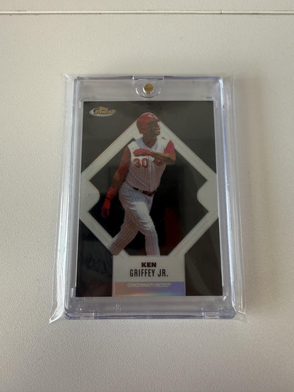 2006 Finest #19 Ken Griffey Jr. Refractors Black #/99
