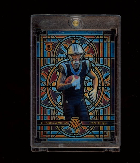 2025 Panini Mosaic #3 Tetairoa McMillan Stained Glass