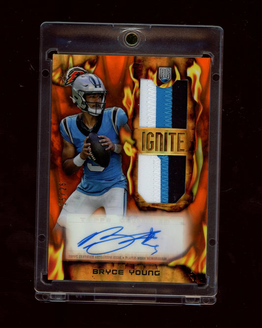 2023 Topps Composite #RIRPA-BY Bryce Young Resurgence Orange Power #/25