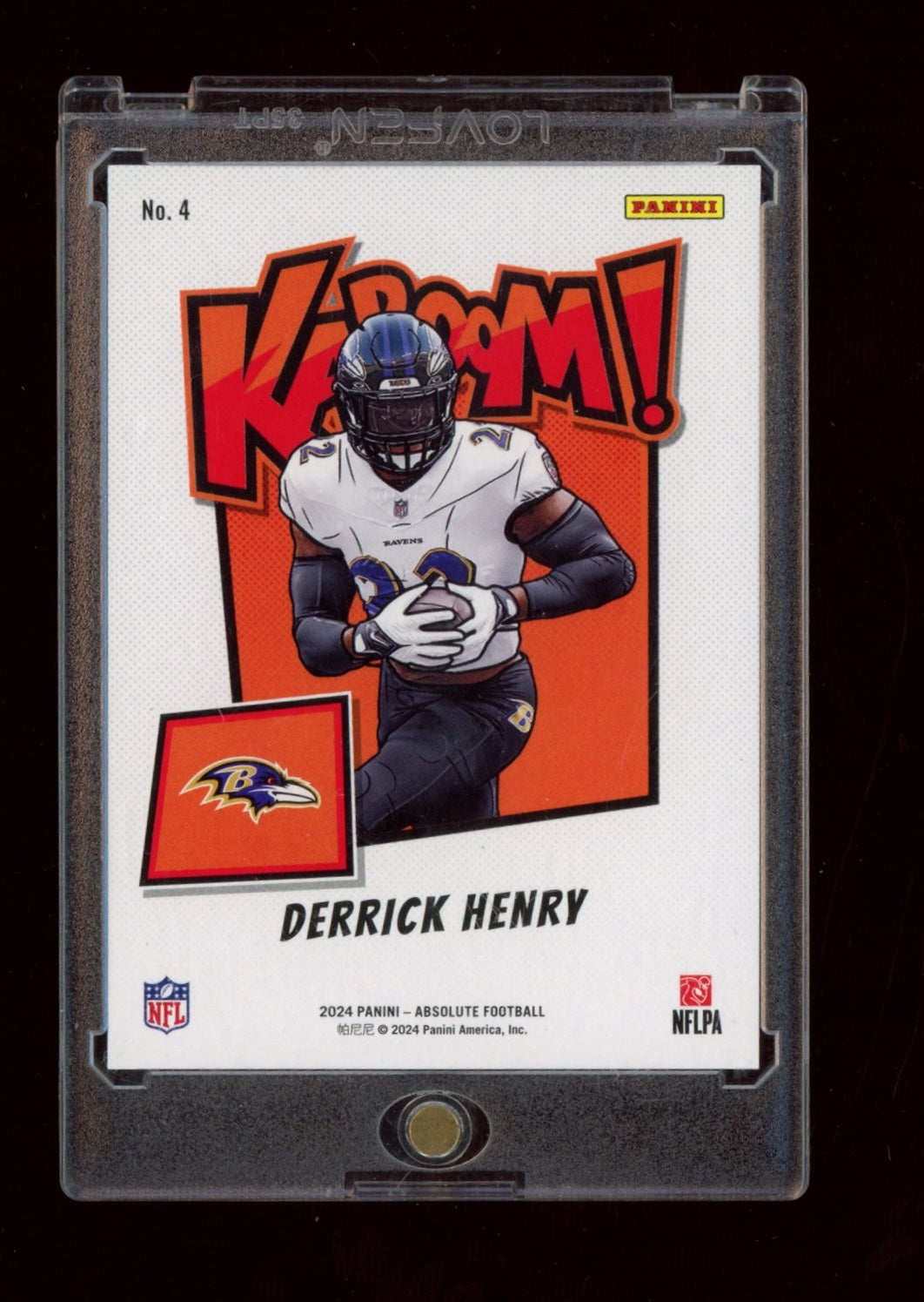 2024 Panini Absolute #4 Derrick Henry Kaboom Horizontal
