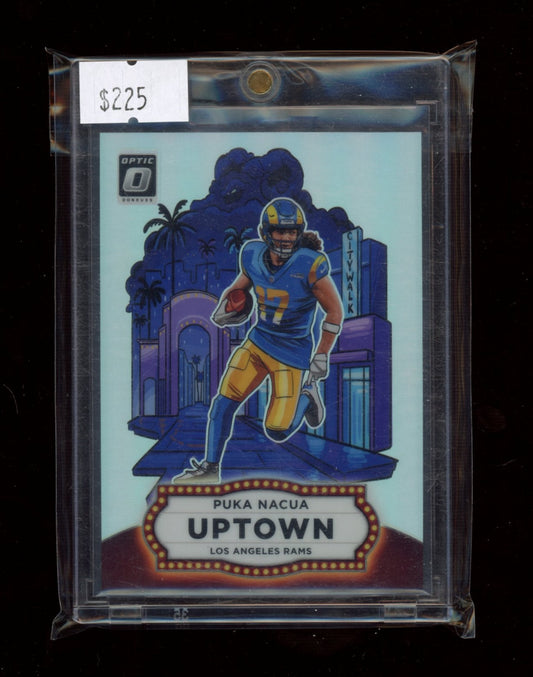2025 Donruss Optic #8 Puka Nacua Uptown
