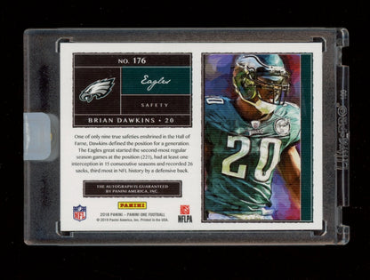 2018 Panini One #176 Brian Dawkins #/25