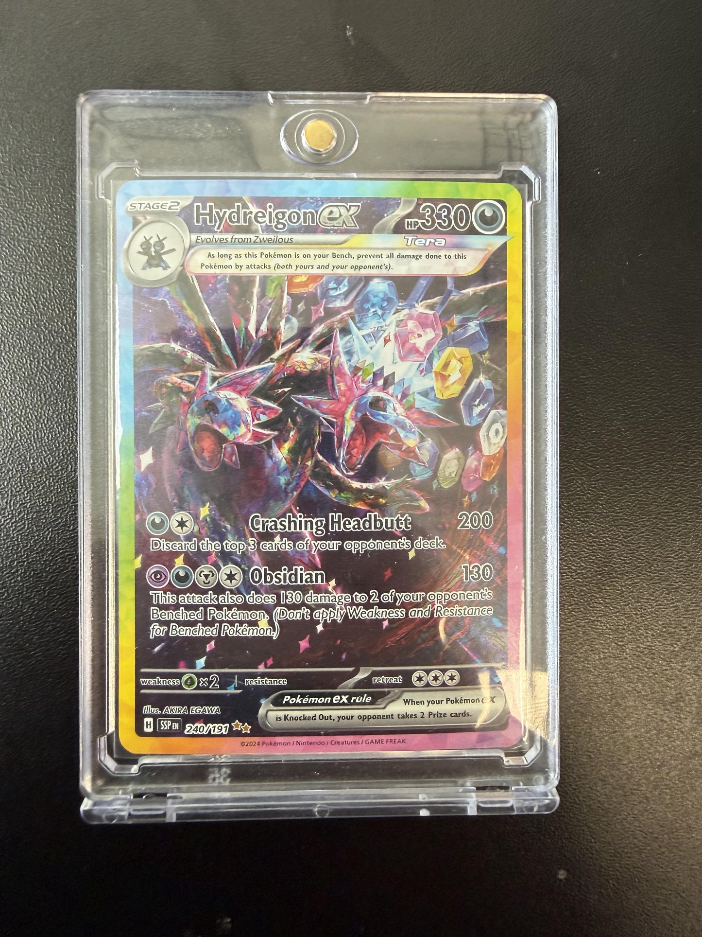 SV08: Surging Sparks #240/191 Hydreigon ex