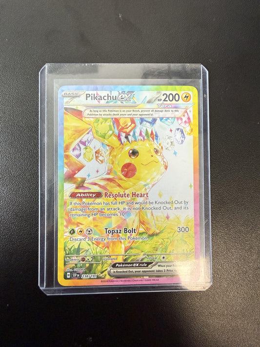 SV08: Surging Sparks #238/191 Pikachu ex