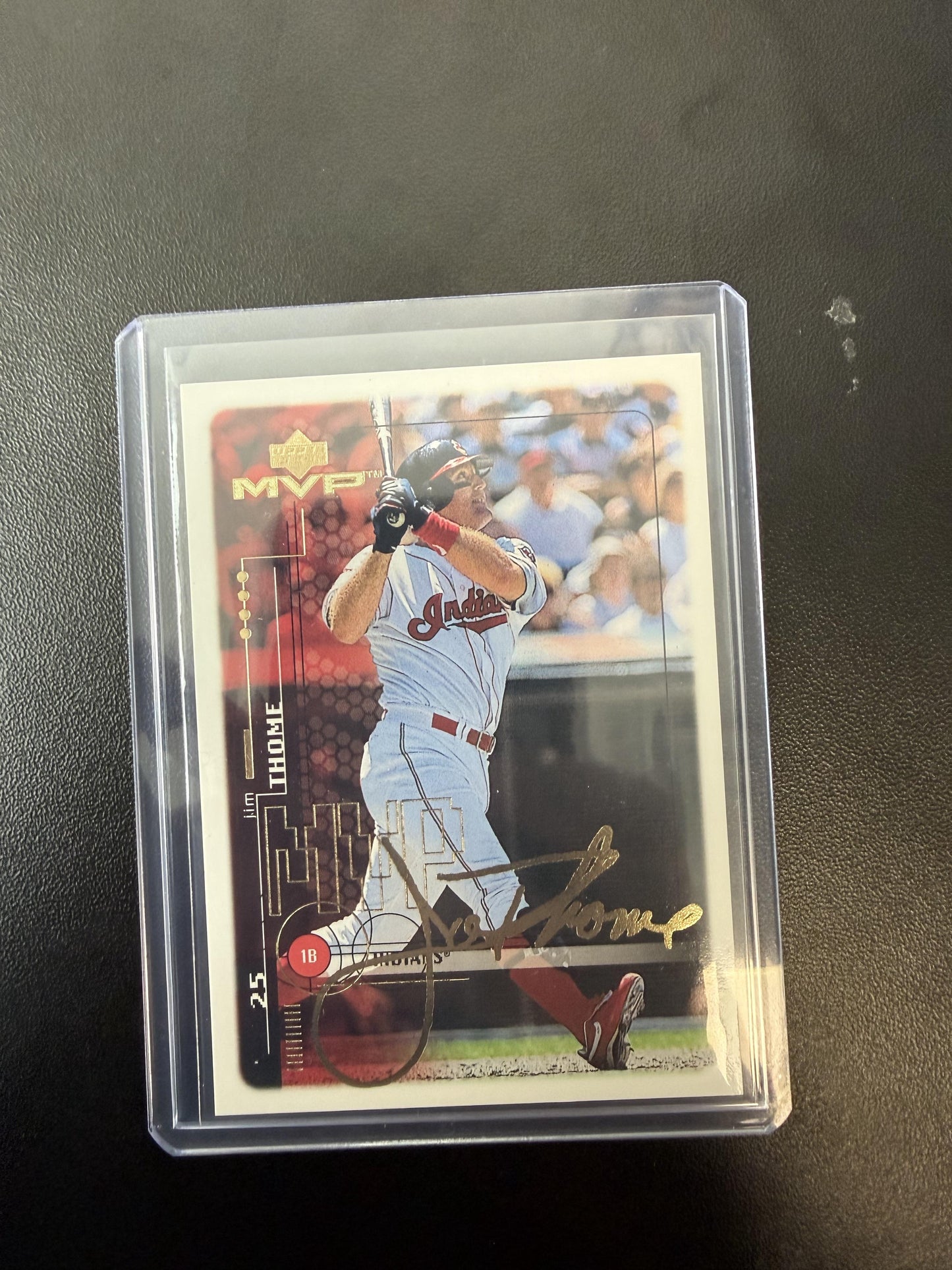 1999 Upper Deck MVP #65 Jim Thome Gold Script #/100