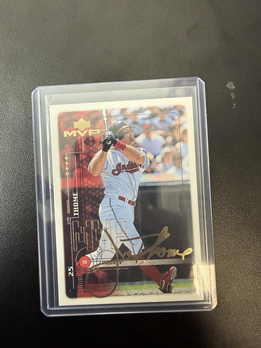 1999 Upper Deck MVP #65 Jim Thome Gold Script #/100