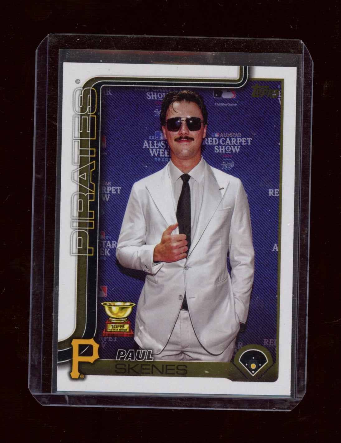 2025 Topps #98 Paul Skenes Gold Mirror SSP