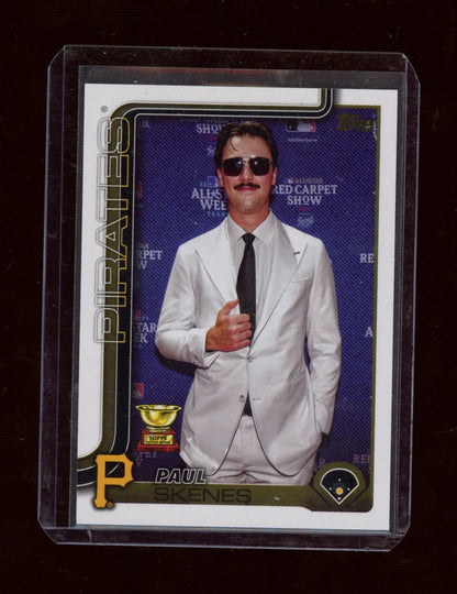 2025 Topps #98 Paul Skenes Gold Mirror SSP