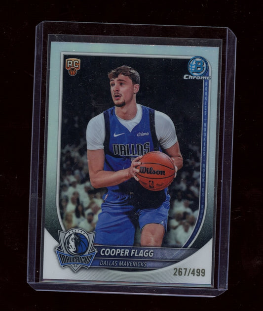 2025-26 Bowman #BCV-1 Cooper Flagg Chrome Refractor #/499