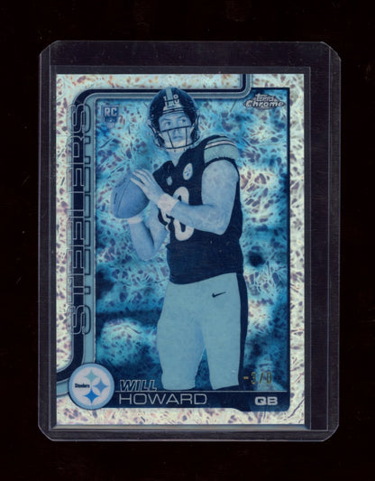 2025 Topps Chrome #321 Will Howard FrozenFractor #/5