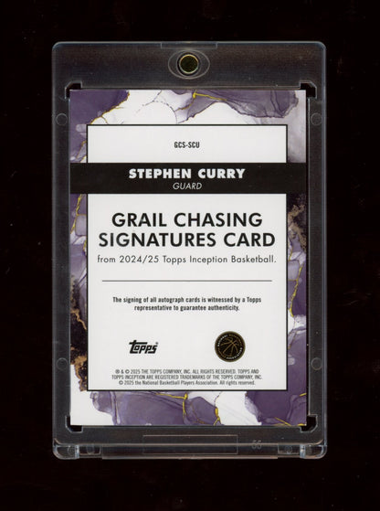 2024-25 Topps Inception #69 Stephen Curry Holo Gold #/50