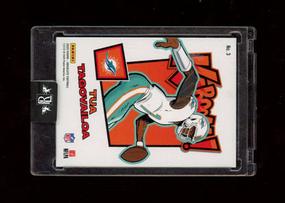 2025 Panini Absolute #3 Tua Tagovailoa Kaboom! Horizontal