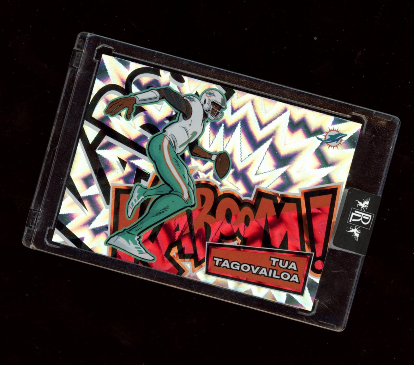 2025 Panini Absolute #3 Tua Tagovailoa Kaboom! Horizontal