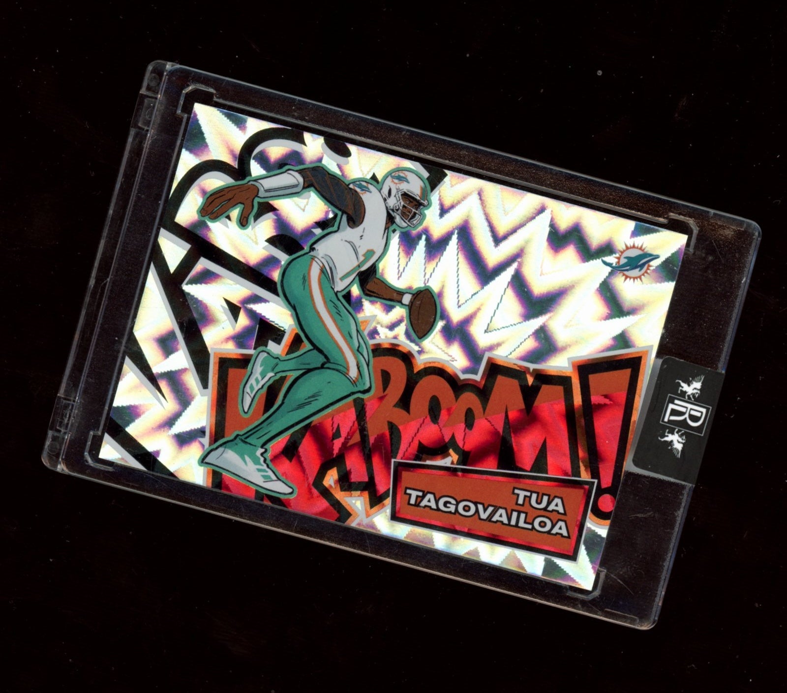 2025 Panini Absolute #3 Tua Tagovailoa Kaboom! Horizontal