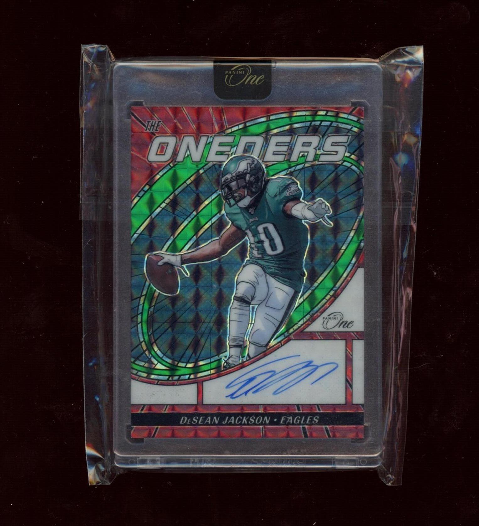 2024 Panini One #362 DeSean Jackson 2023 Panini One Update I: Green #/49