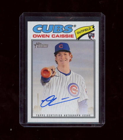 2026 Topps Heritage #360 Owen Caissie