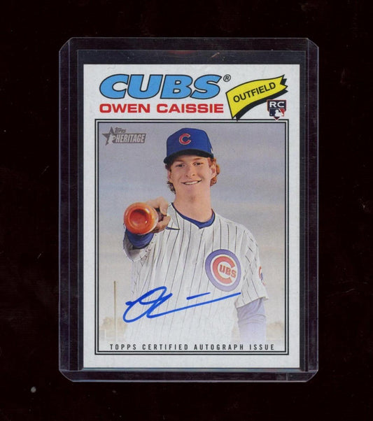 2026 Topps Heritage #360 Owen Caissie