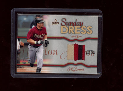 2004 Leaf #SD-5 Jeff Bagwell Sunday Dress Jerseys