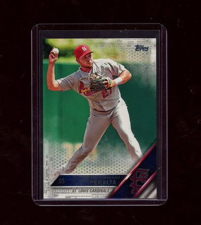 2016 Topps #46 Jhonny Peralta Platinum #/1