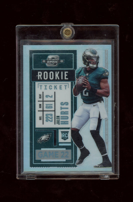 2020 Panini Contenders Optic Jalen Hurts Silver