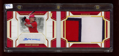 2023 Panini National Treasures #124 Brady House Booklet /10