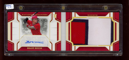 2023 Panini National Treasures #124 Brady House Booklet /10