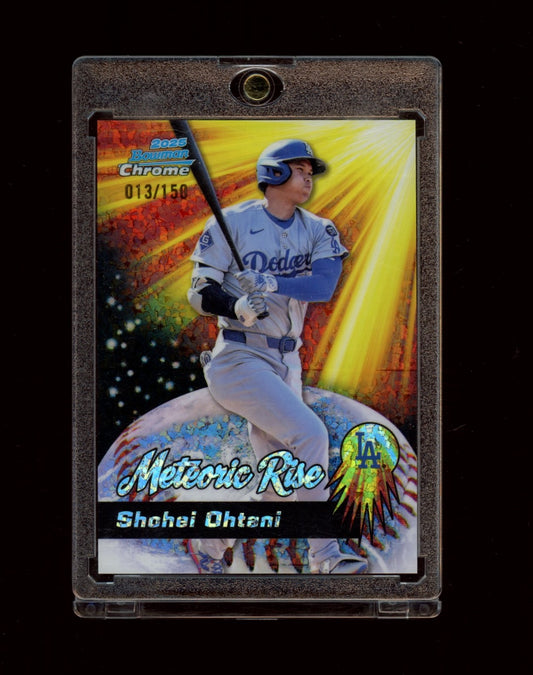 2025 Bowman Chrome #MR-12 Shohei Ohtani Meteoric Rise Mini-Diamond #/150