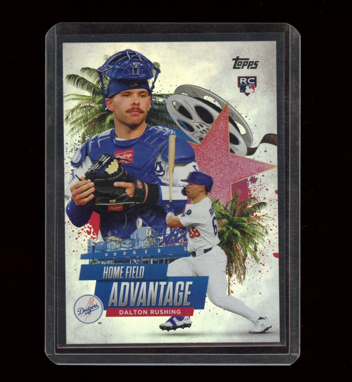 2025 Topps Update #HA-48 Dalton Rushing Homefield Advantage