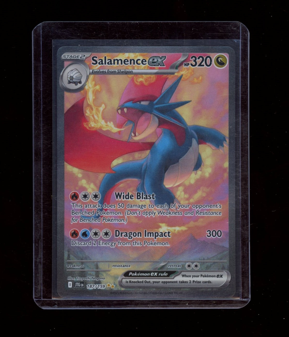 SV09: Journey Together #187/159 Salamence ex