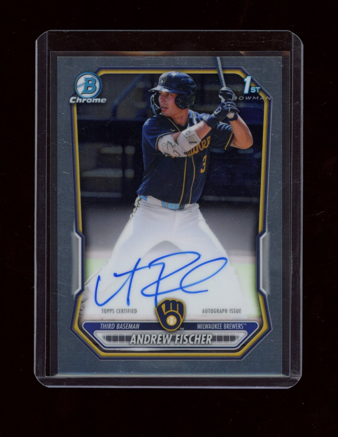 2026 Bowman #CPA-AF Andrew Fischer Chrome Prospects Autograph