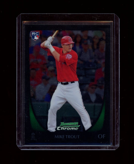 2011 Bowman Chrome #175 Mike Trout