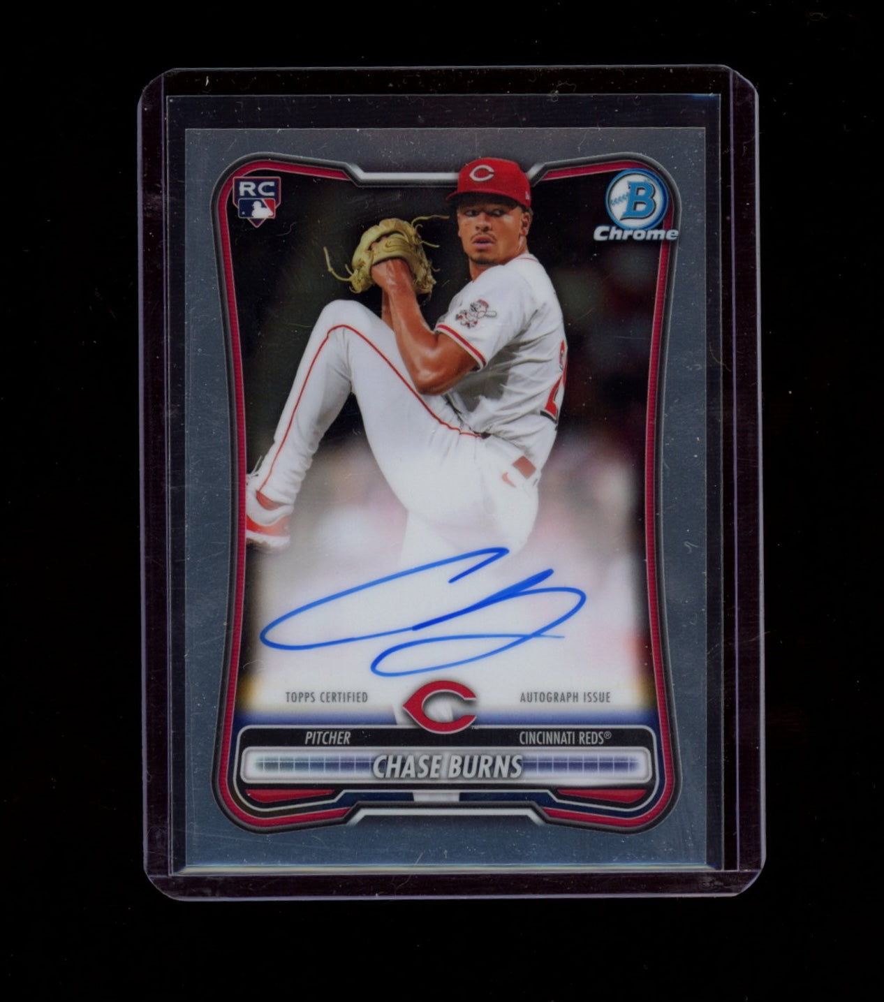 2026 Bowman #CRA-CB Chase Burns Chrome Rookie Autograph