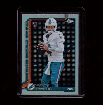 2025 Topps Chrome #316 Quinn Ewers Topps Lightboard Refractor