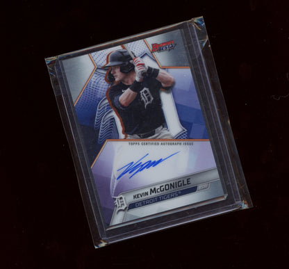 2025 Bowman's Best #B25-KM Kevin McGonigle Best of 2025 Autographs