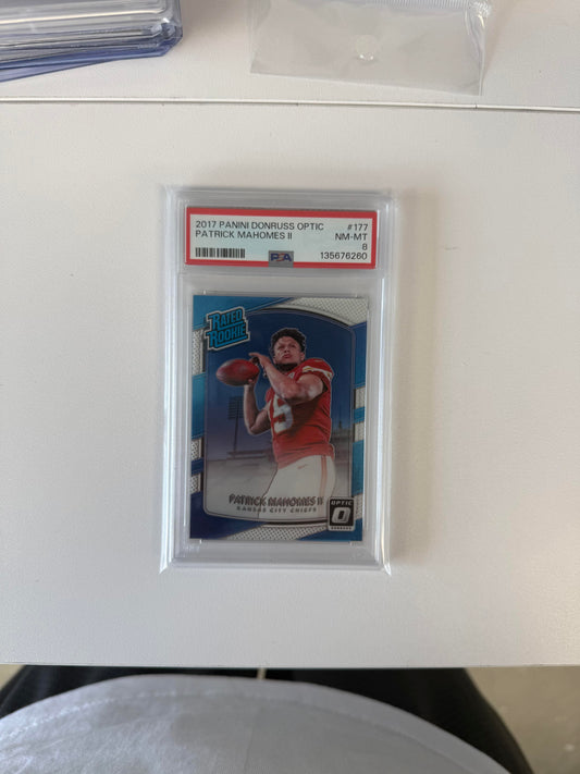 2017 Donruss Optic #177 Patrick Mahomes II