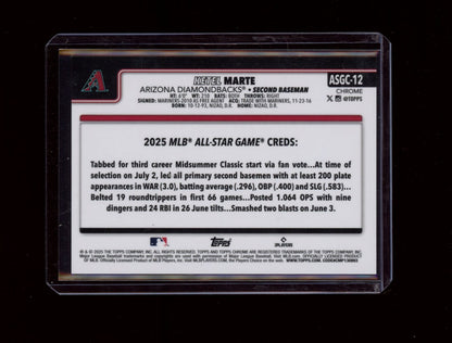 2024 Topps Chrome Update #ASGC-12 Ketel Marte Red Refractors #/5