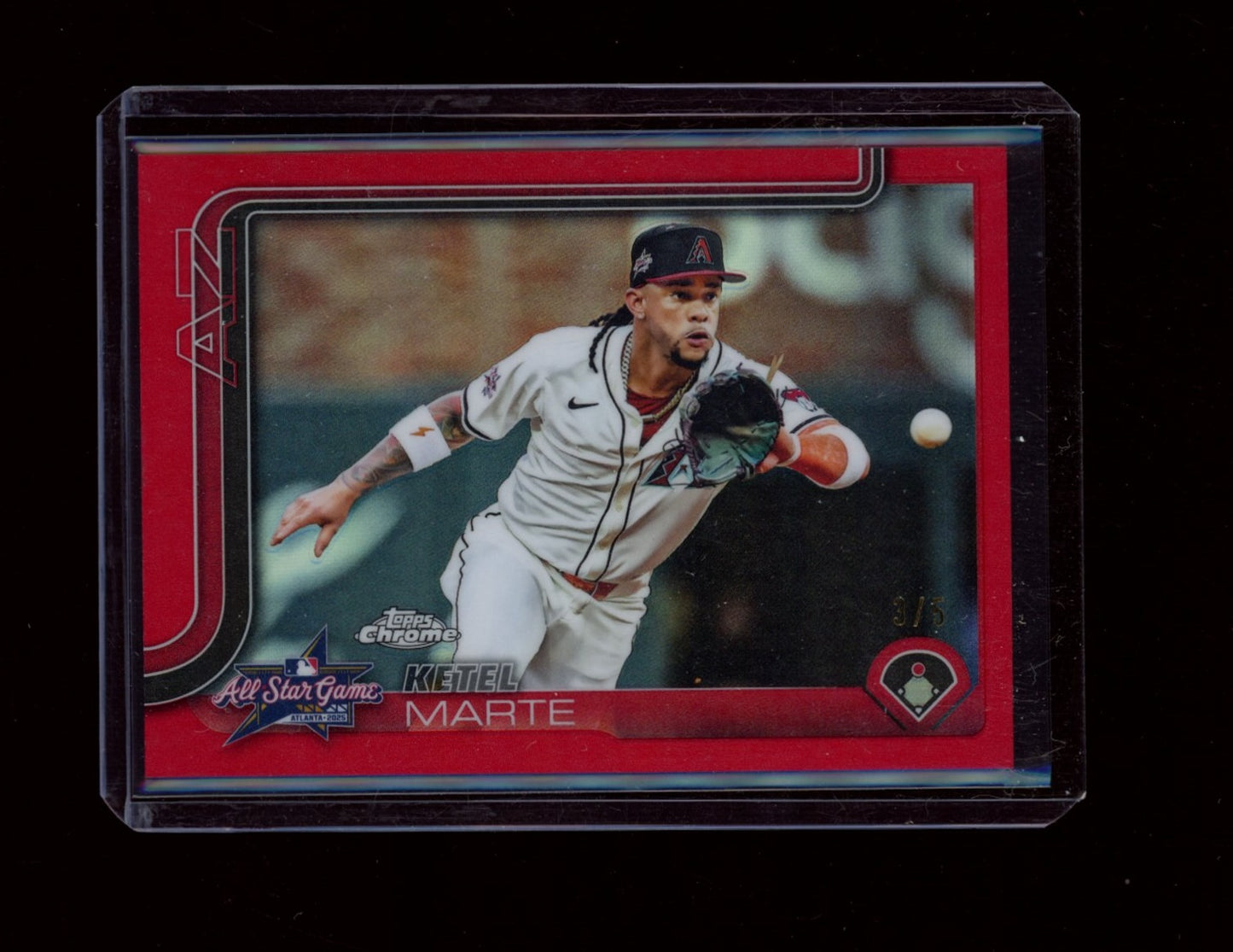 2024 Topps Chrome Update #ASGC-12 Ketel Marte Red Refractors #/5