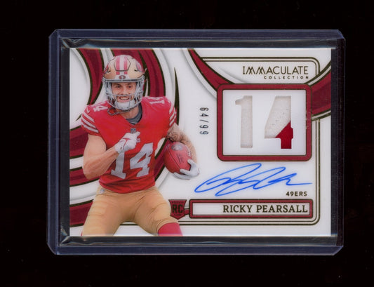 Ricky Pearsall 2024 Panini Immaculate Collection RPA #/99