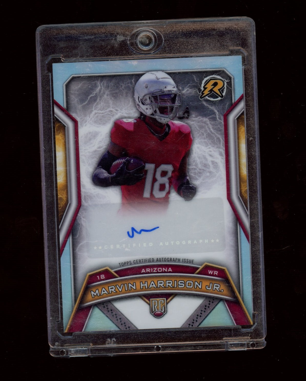 2024 Topps Resurgence #RRS-MHJ Marvin Harrison Jr. Resurgence Rookie Signatures
