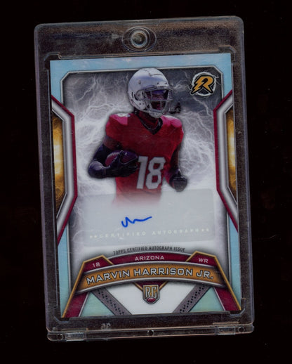2024 Topps Resurgence #RRS-MHJ Marvin Harrison Jr. Resurgence Rookie Signatures