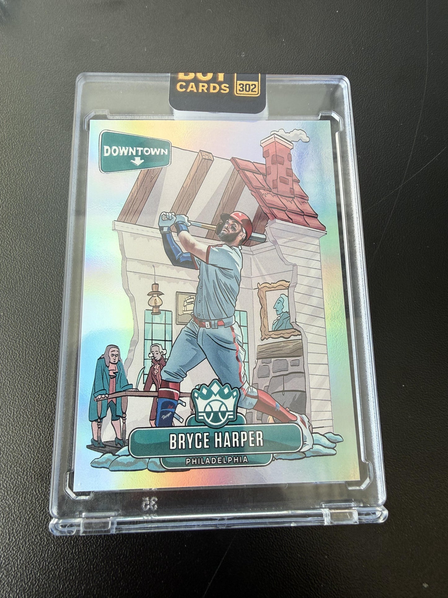 2022 Panini Diamond Kings #D18 Bryce Harper Downtown