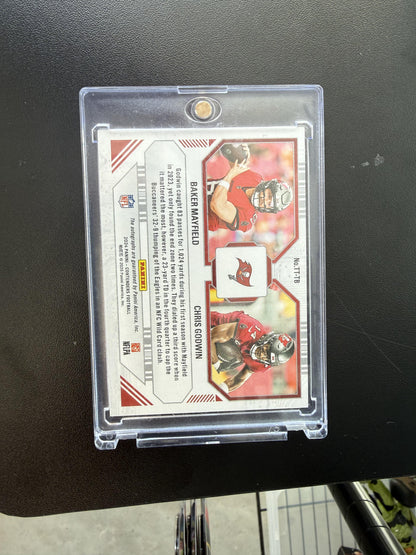 2025 Panini Immaculate #TT-TB Baker Mayfield / Chris Godwin Dual Auto #/100