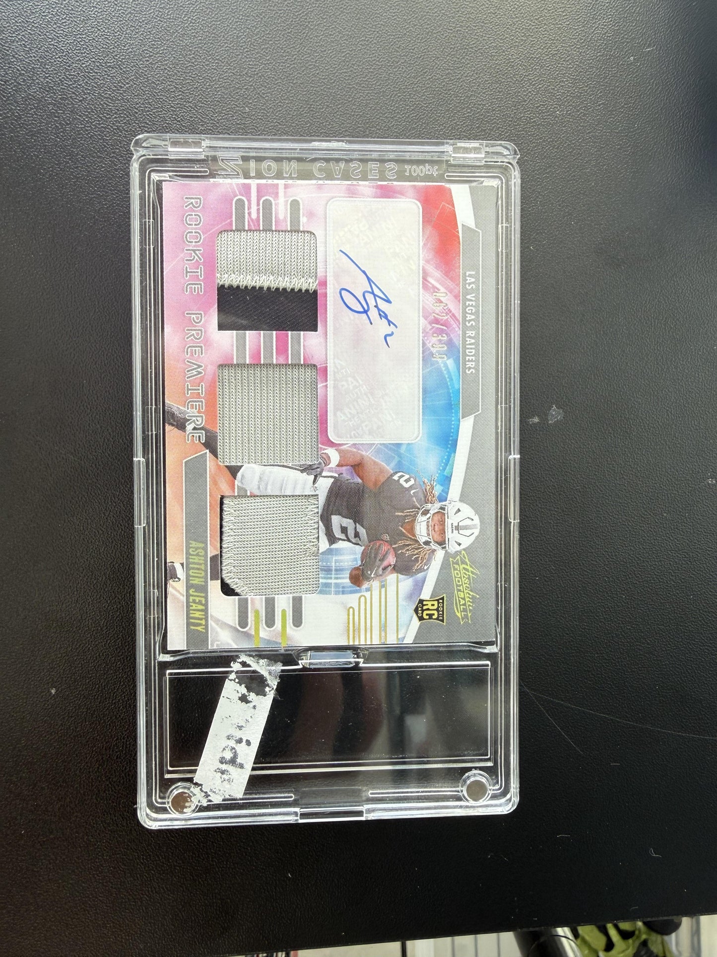 2025 Panini Absolute #RPM-AJY Ashton Jeanty Rookie Premiere Materials #/399