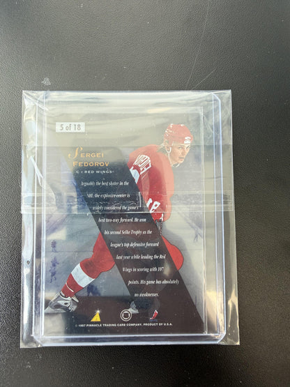 1996-97 Zenith #5 Sergei Fedorov Z-Team
