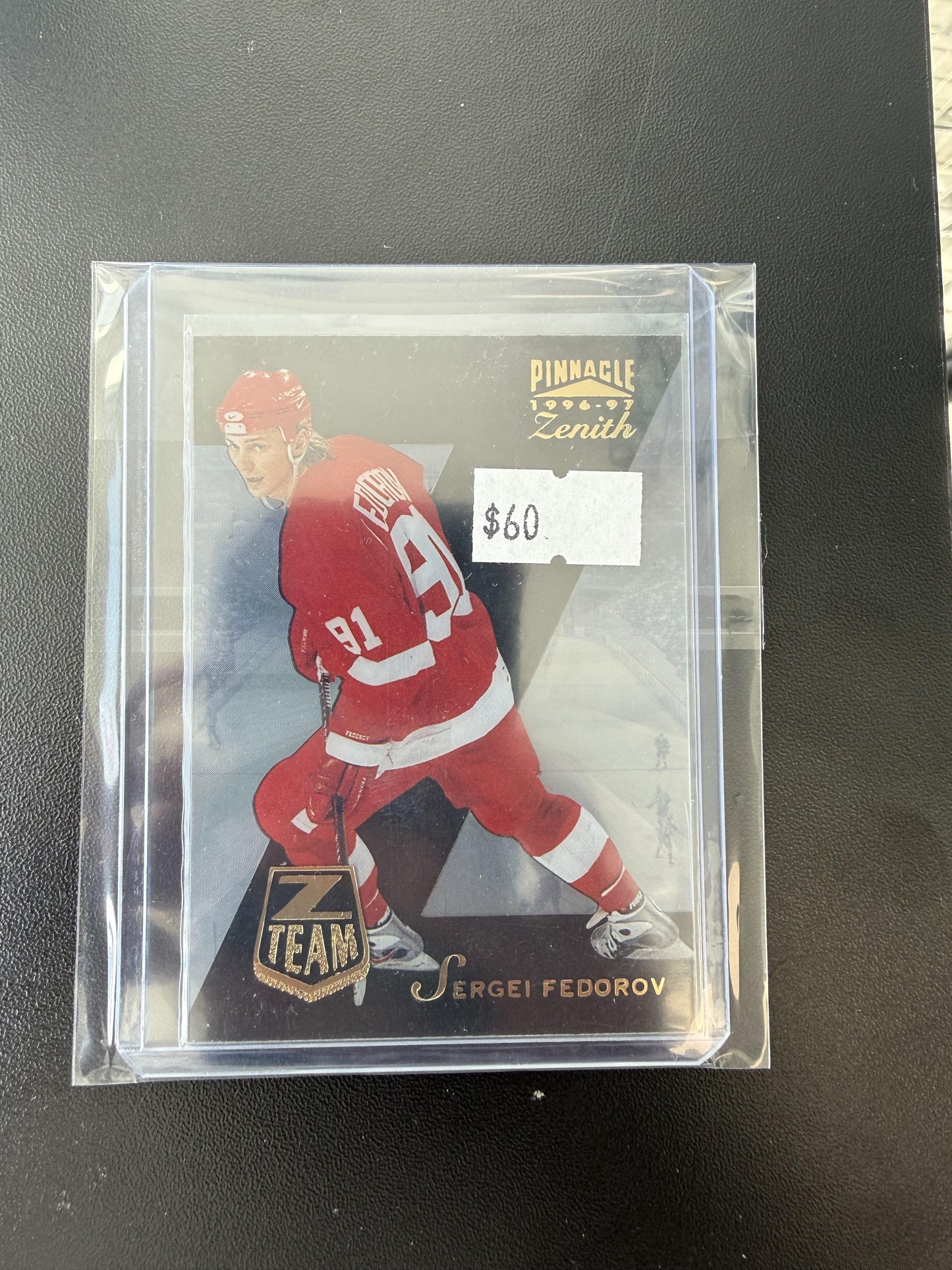 1996-97 Zenith #5 Sergei Fedorov Z-Team