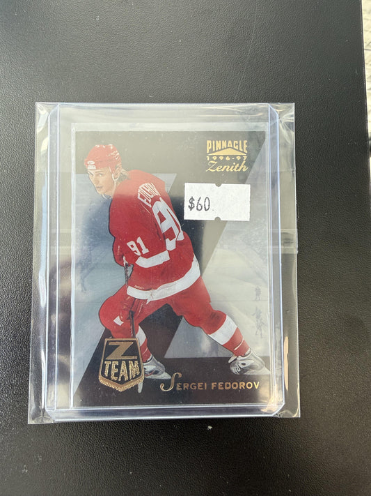 1996-97 Zenith #5 Sergei Fedorov Z-Team