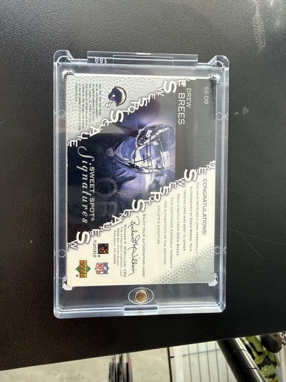 2003 Upper Deck Sweet Spot #SS-DB Drew Brees Signatures