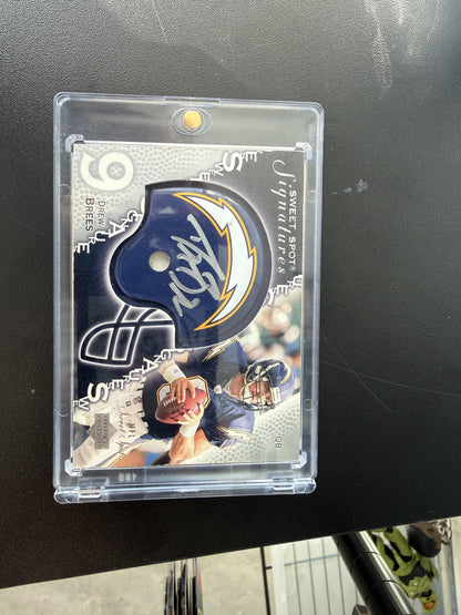 2003 Upper Deck Sweet Spot #SS-DB Drew Brees Signatures