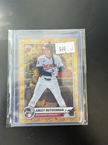 2025 Topps All-Star Game #58 Adley Rutschman Gold Foil #/50